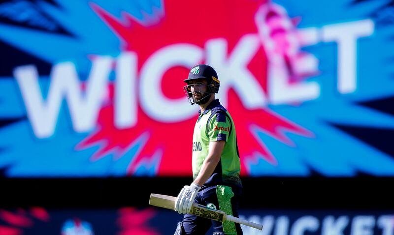 Ireland's Andrew Balbirnie in action at last year's T20 World Cup in Australia. Photograph: Raghavan Venugopal/Inpho