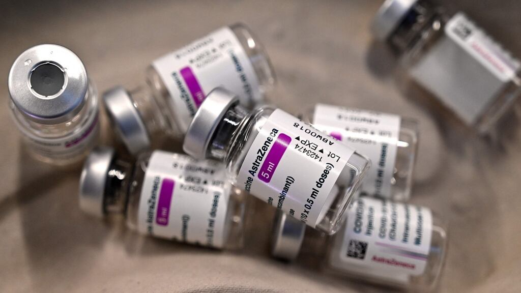 Hans Kluge: ‘We must speed up the process by ramping up manufacturing, reducing barriers to administering vaccines and using every single vial we have.’ Photograph: Gabriel Bouys/AFP via Getty