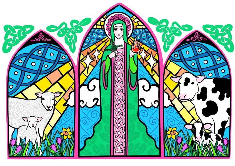 St Brigid by Aoife Cawley