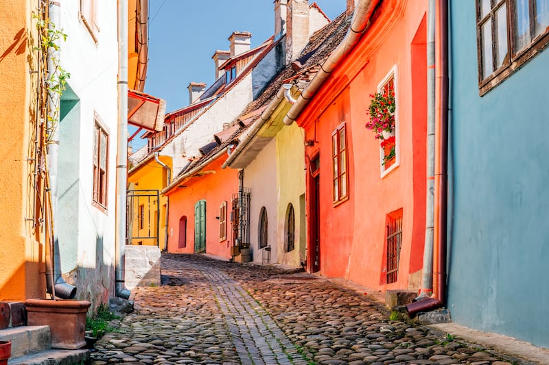 Sighișoara, one of the best-preserved medieval towns in Europe