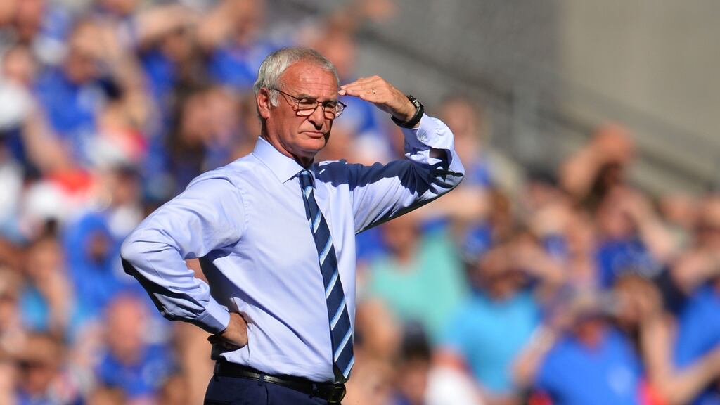 Leicester City’s manager Claudio Ranieri. Photograph: Glyn Kirk/AFP/Getty Images