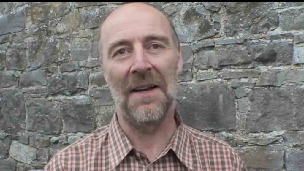 Dr Andrew Halpin of the National Museum. Photograph: YouTube.