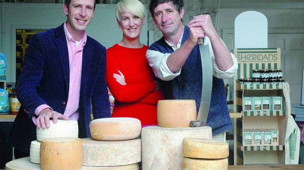 No cheesemonger ever forgets splitting their first wheel of Parmesan. We had ordered a set of short, wooden-handled knives and they had duly arrived by post. Our first full wheel lay in wait.