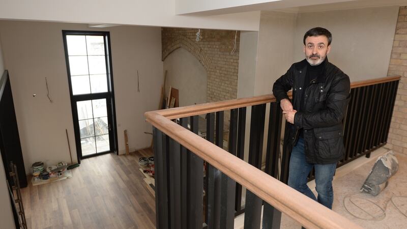 Emmet Long: ‘If you are putting on an extension, you will get neighbours who will call the council.’ Photograph: Dara Mac Dónaill