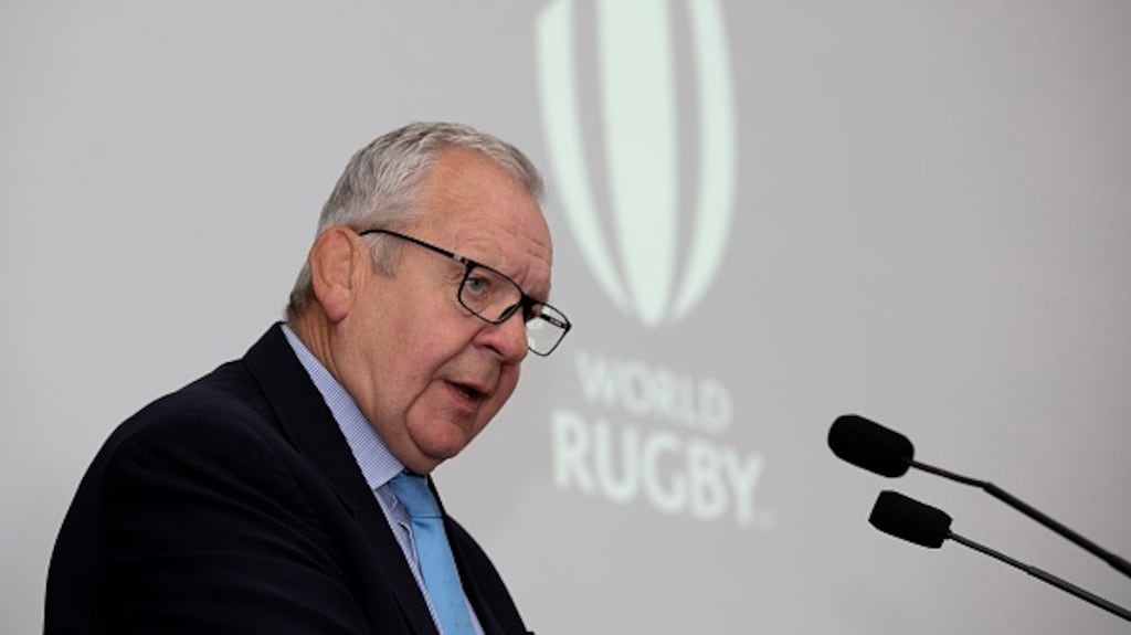 Bill Beaumont is the chairman of World Rugby. Photograph: Getty Images