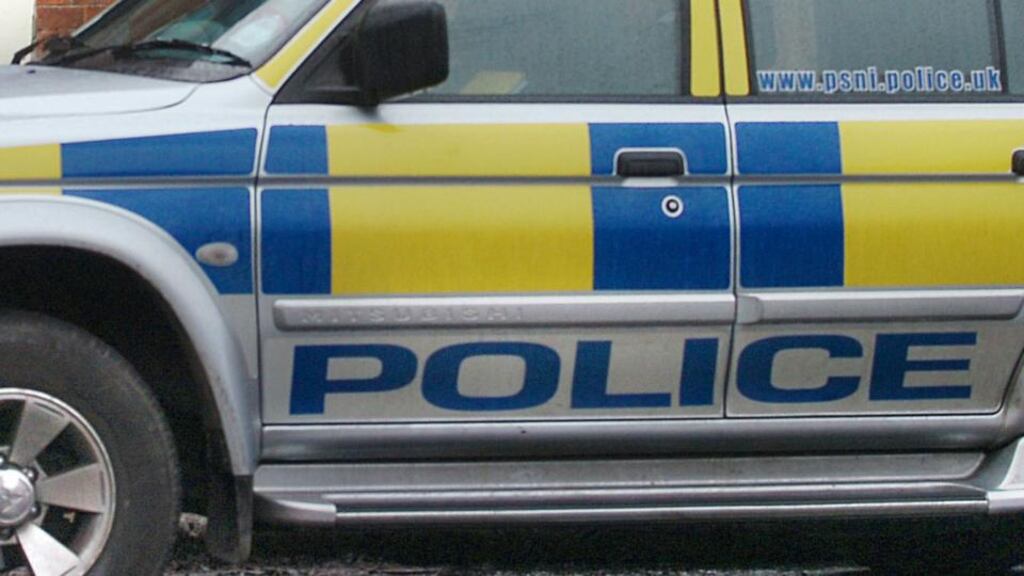 The area around the Woodbourne PSNI station in west Belfast has been sealed off after two bombs were thrown at the building last night. One of the devices failed to explode.