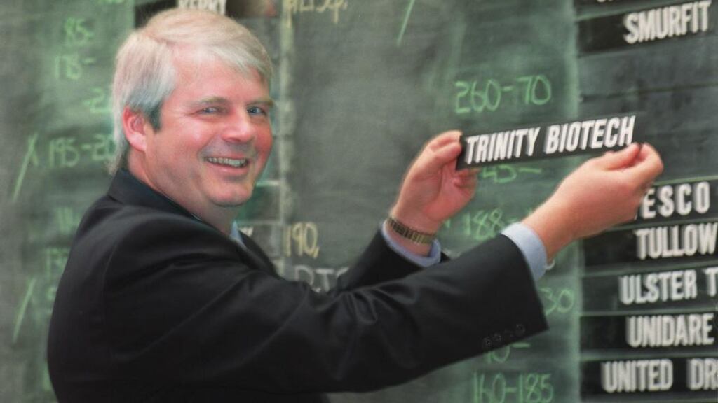 Ronan O’Caoimh , chief executive of Trinity Biotech. Photograph:Alan Betson/Irish Times