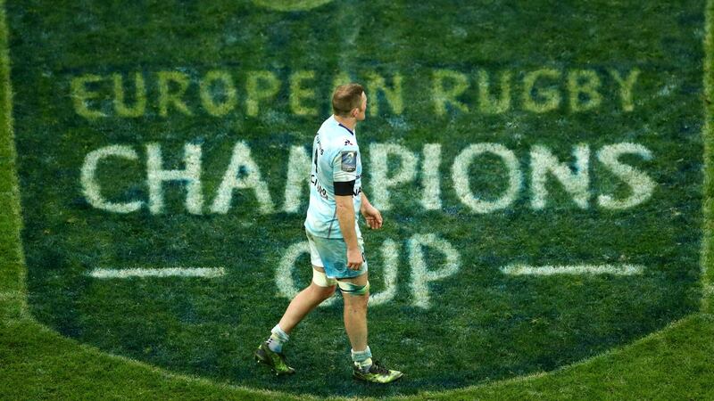 Donnacha Ryan played 80 minutes against Leinster despite suffering an early shoulder injury in Bilbao. Photograph: James Crombie/Inpho
