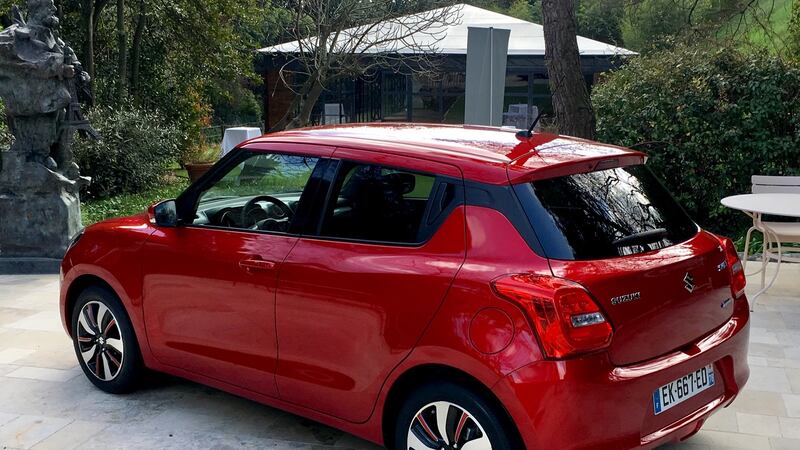 The Suzuki Swift: the five door hatchback will be sold in three grades: SV3, SVT and SV5