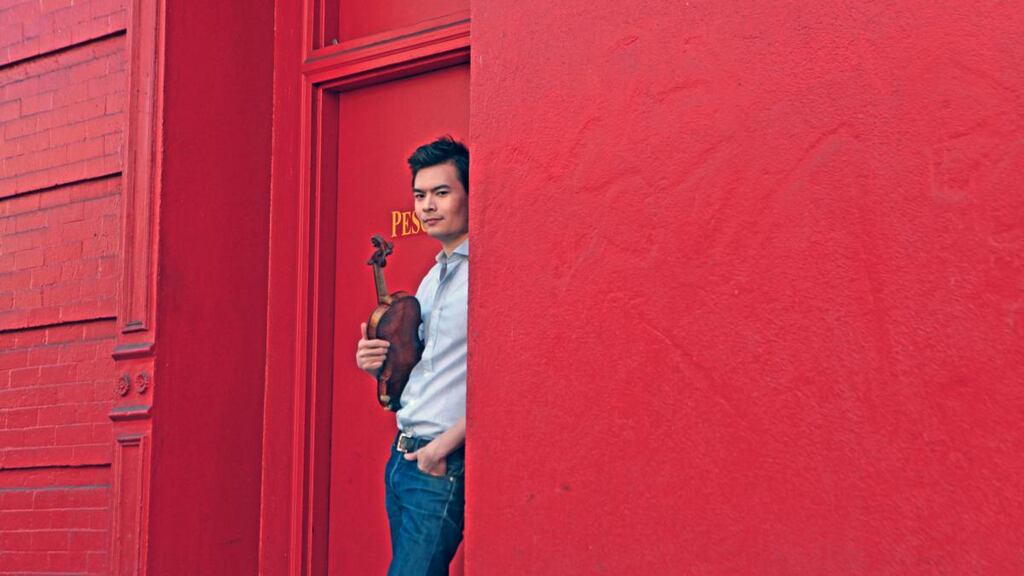 American violinist Stefan Jackiw is the soloist in Beethoven’s Violin Concerto at the National Concert Hall on Friday