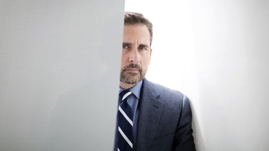 Steve Carrell. Photograph: Todd Heisler/The New York Times