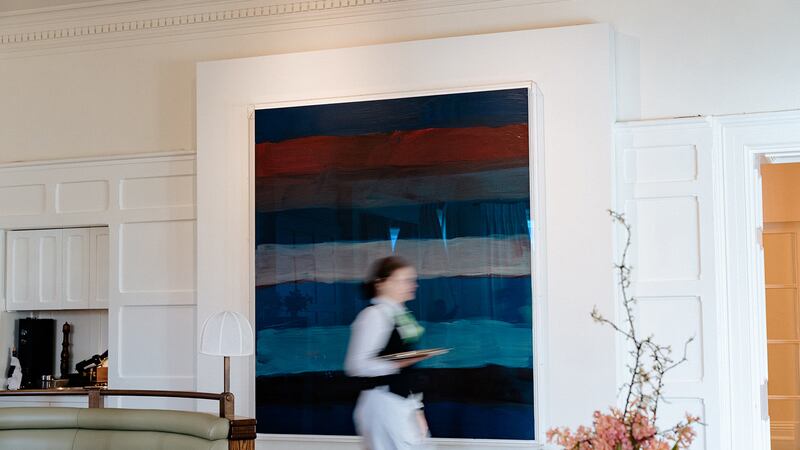 Landline at The Park Hotel Kenmare in Co Kerry, where chef James O’Sullivan keeps things classic but special. Photograph: Sarah Kate Murphy