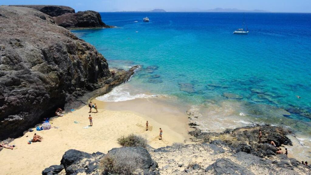 The people have been arrested in Lanzarote in connection with an investigation into a smuggling and money laundering ring. Photograph: Getty