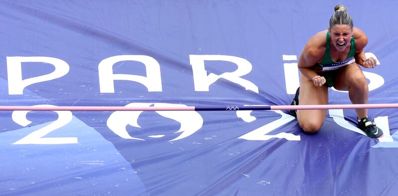 Kate O’Connor in the heptathlon high jump in last year's Olympics. This year she has won medals at two major championships. Photograph: James Crombie/Inpho