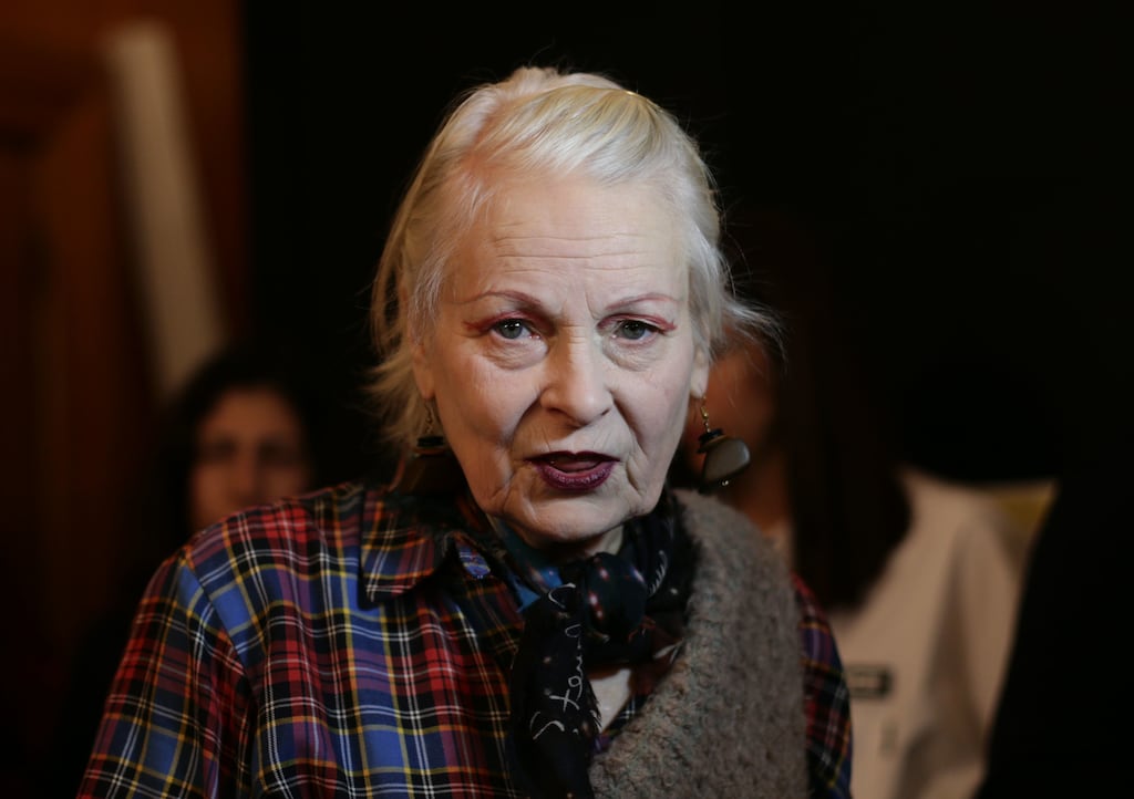 Vivienne Westwood knew, like Roland Barthes, that fashion is as important a cultural transaction as music, that it provides codes for social mores. But she wanted more than codes. She wanted change. Photograph: Yui Mok