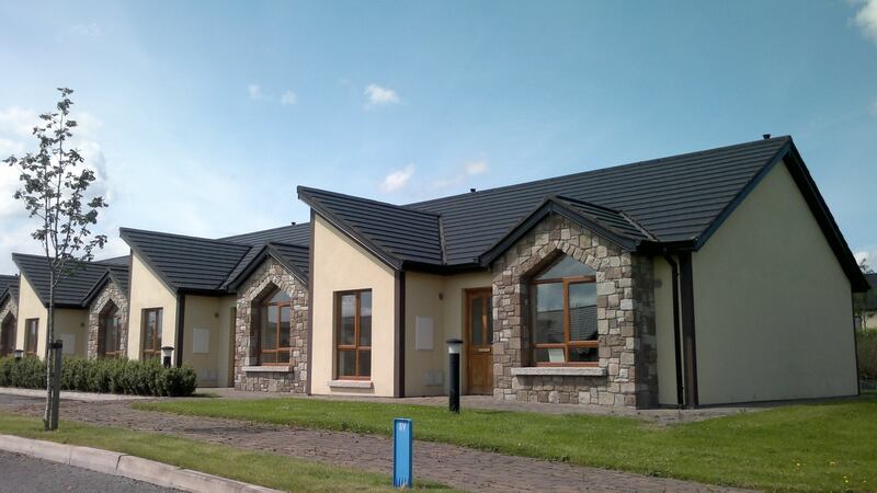 Some of the more than 500 new homes provided by Tuath Housing association in 2017. The houses pictured here are in Cavan.