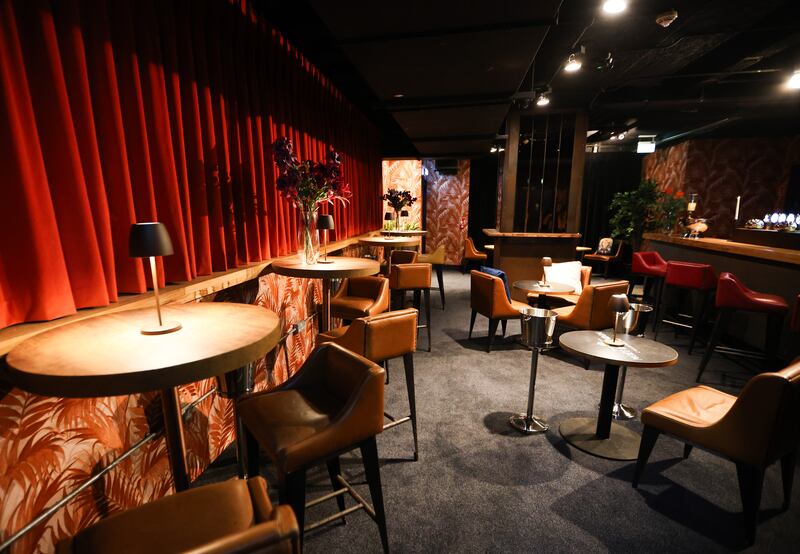 A VIP area at the back of the venue offers a more private entertainment space for guests. Photograph: Sasko Lazarov/Photocall Ireland
