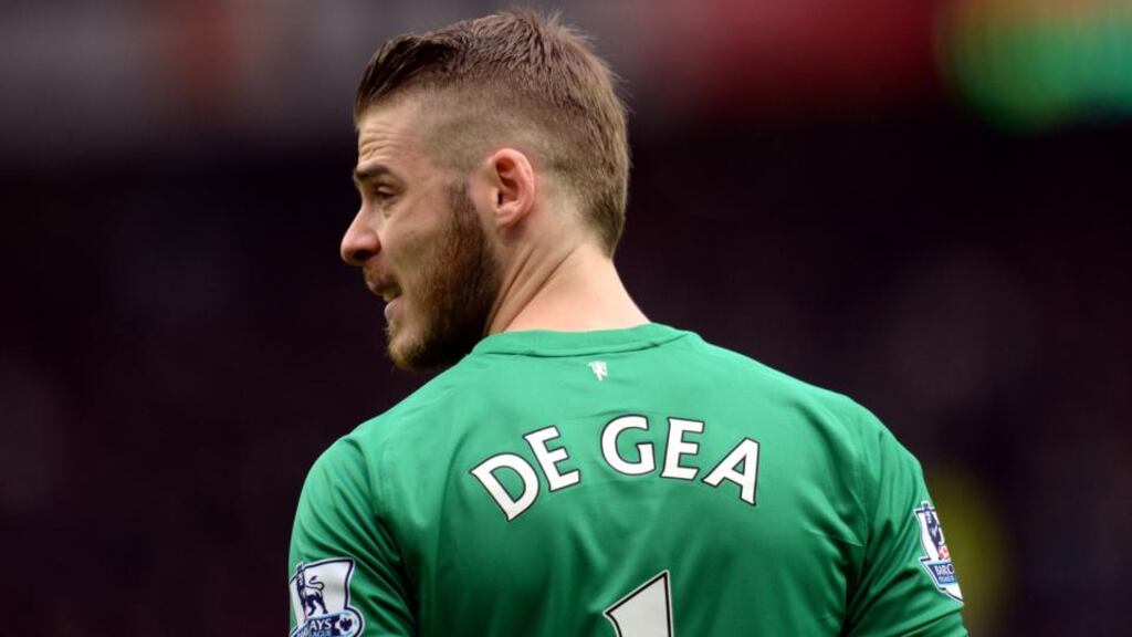 David de Gea looks set to start for Manchester United when they face Liverpool after signing a new four year contract today. Photo: Jon Buckle/PA Wire