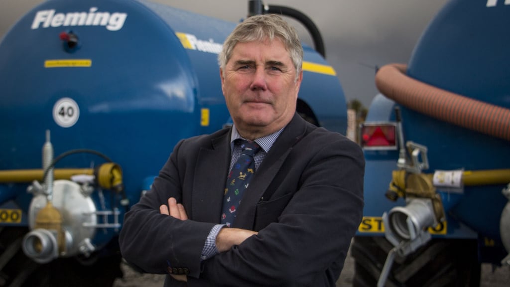 George Fleming: feels nothing has changed since the referendum in June 2016  and he is strongly critical of the North’s politicians.