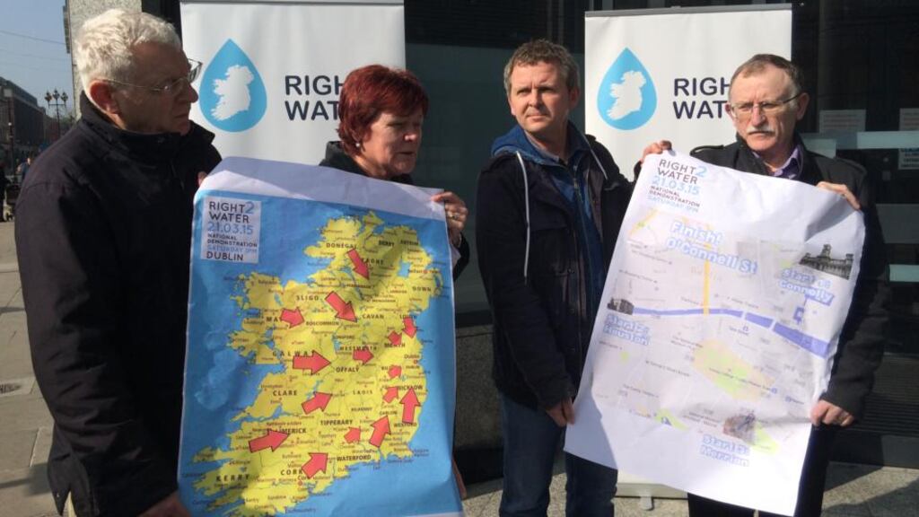People Before Profit TD Richard Boyd Barrett says he expects to see an “enormous show of strength” from the Irish public in ensuring a boycott of the Irish Water charges. Photograph: Sorcha Pollak