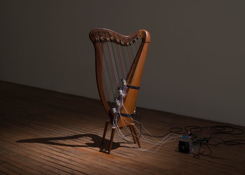 Installation view of The Song of Lies at the Bureau gallery in Tribeca, New York. Photograph: Charles Benton