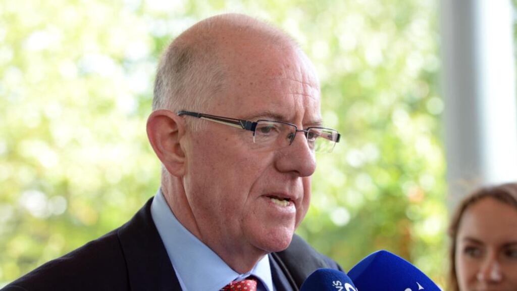 Charlie Flanagan TD: raised concerns about the effects on children of identifying them in the Roma cases. Photograph: Eric Luke