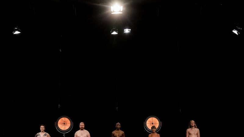 The recording of an episode of an award-winning Danish children’s program that aims to counter body shaming and encourage body positivity. Photograph: Betina Garcia/The New York Times