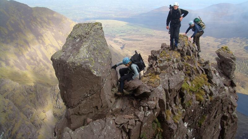 Howling Ridge: Since 1987 this has become Ireland’s most famous climb