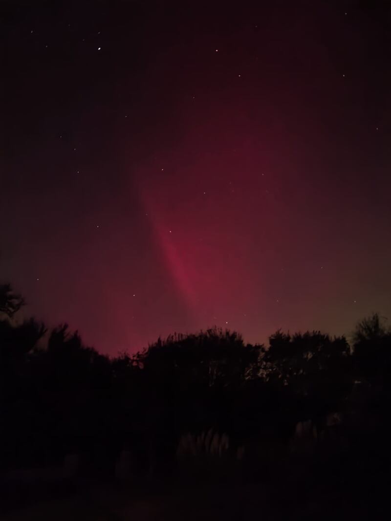 Northern Lights over Co Wexford. Photograph: Steven Carroll