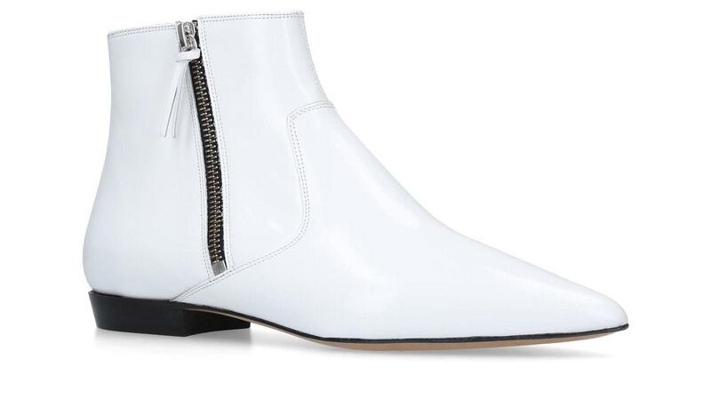 Dawie - white boot with side zip by Isabel Marant €470 at Brown Thomas