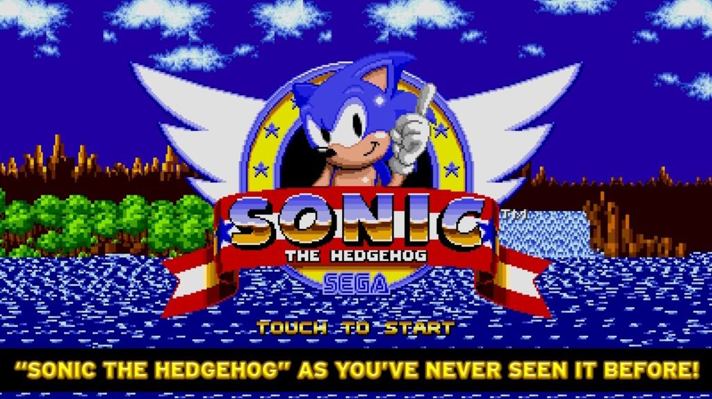 Sega Forever for mobile devices includes classic Sega games such as ‘Sonic the Hedgehog’.
