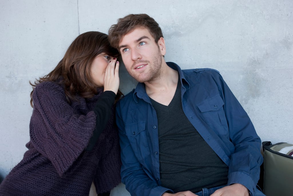 Our capacities for laughter and gossip may be important parts of the story of how we came to be the species we are. Photograph: Getty Images