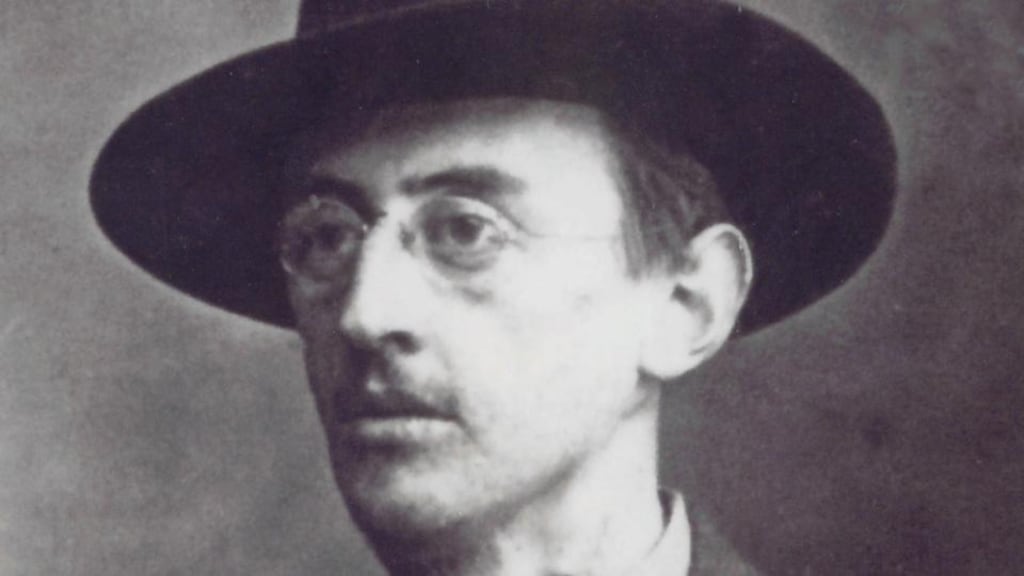 A possibility that, only a few years before his part in the Rising, Joseph Mary Plunkett had been a roller-skating champion in Algeria.