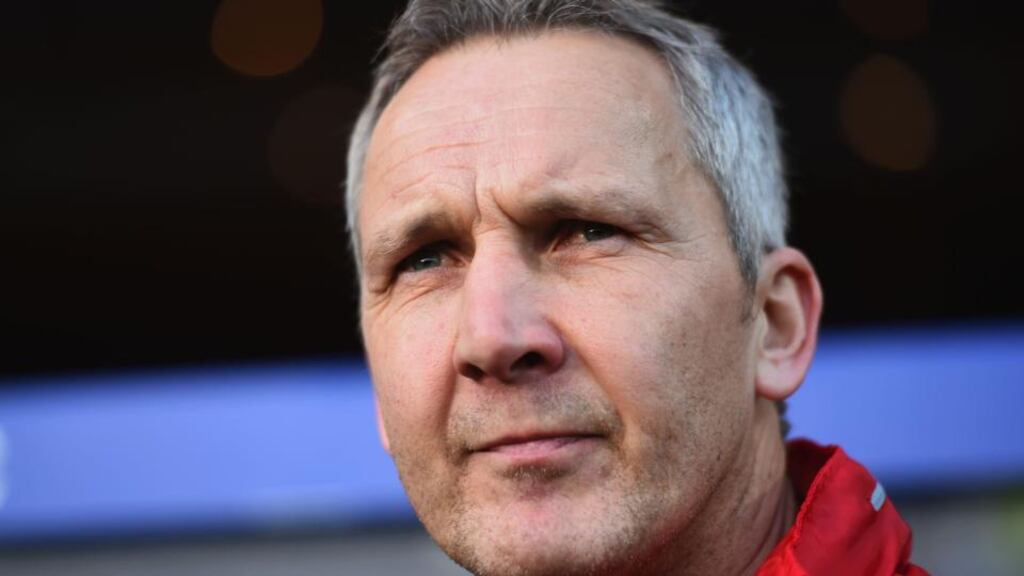 Crystal Palace caretaker manager Keith Millen. Photograph: Christopher Lee/Getty Images