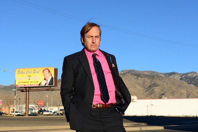 El Camino: Bob Odenkirk as Saul Goodman in Breaking Bad’s final season. Photograph: Ursula Coyote/AMC/Netflix