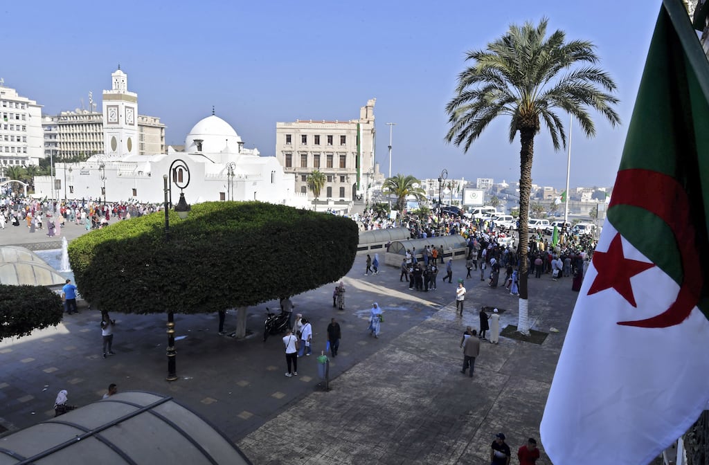 In Algeria, despite reforms adopted over the past four years, the authorities continue to crack down on dissent. Photograph: Fethi Belaid/Getty Images