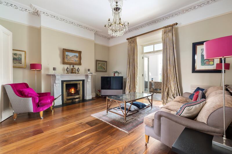 Second reception room at hall level