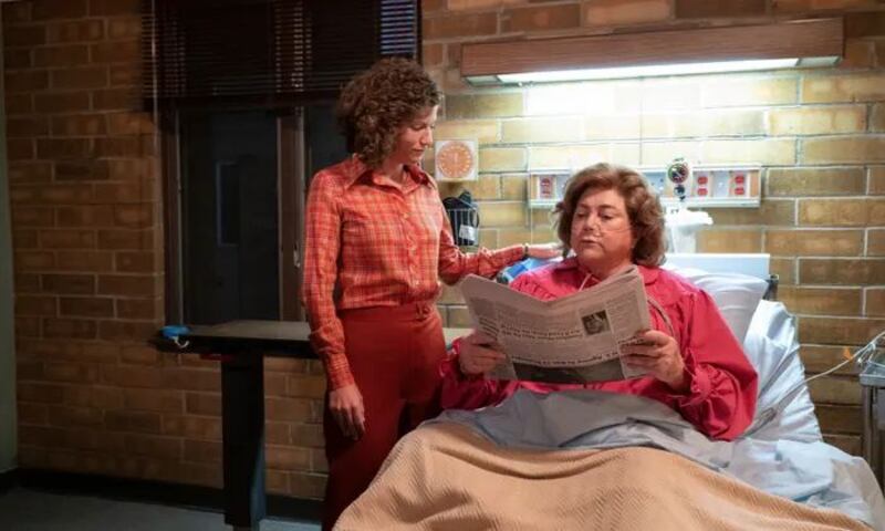 Turner (left) in White House Plumbers.