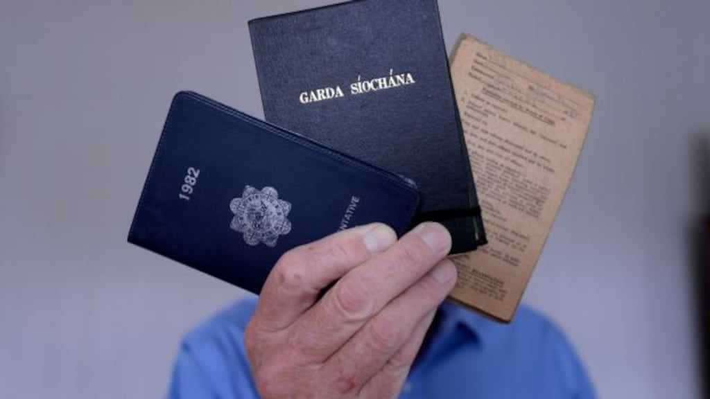 ‘Liam’ still has his notebooks from 1982