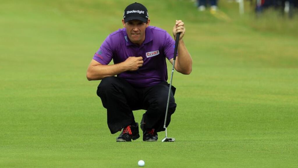 Pádraig Harrington is expected to use a belly putter at the Wells Fargo Championship. Photograph: David Cannon/Getty Images
