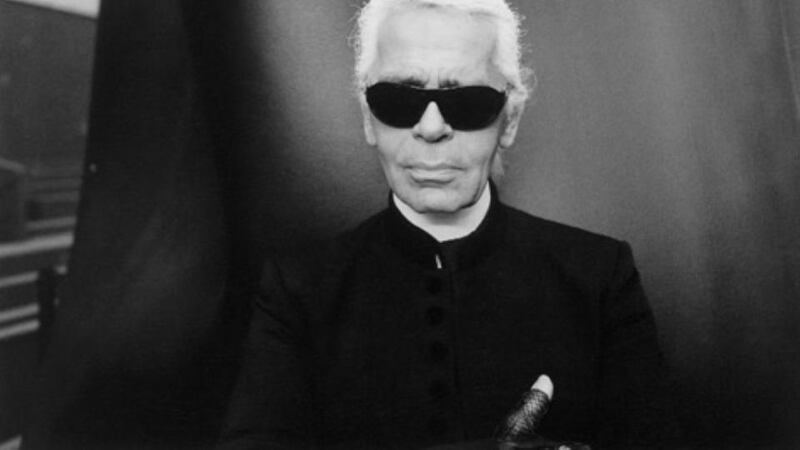 Anna Bauer’s photograph of fashion icon Karl Lagerfeld