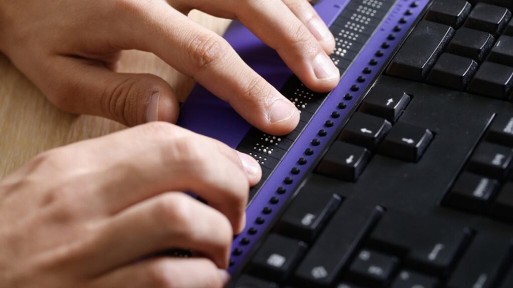 “I am totally blind and when I need assistance it involves bringing people into my personal space. I don’t want to ask someone to do that. It’s not fair on them or me.” Photograph: iStock