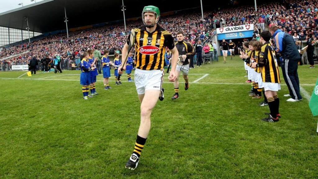 Henry Shefflin is likely to miss Kilkenny’s opening championship game against Offaly with a foot fracture. Photograph: James Crombie/Inpho