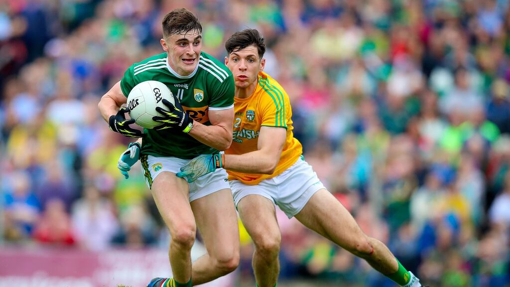 Sean O’Shea: has been prominent in Kerry’s attack this summer. Photograph: Tommy Dickson/Inpho