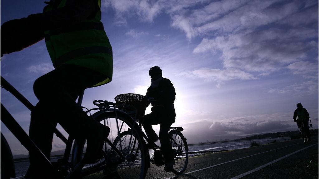 Cyclist groups have questioned the official figures on cycling injuries. Photographer: Dara Mac Dónaill