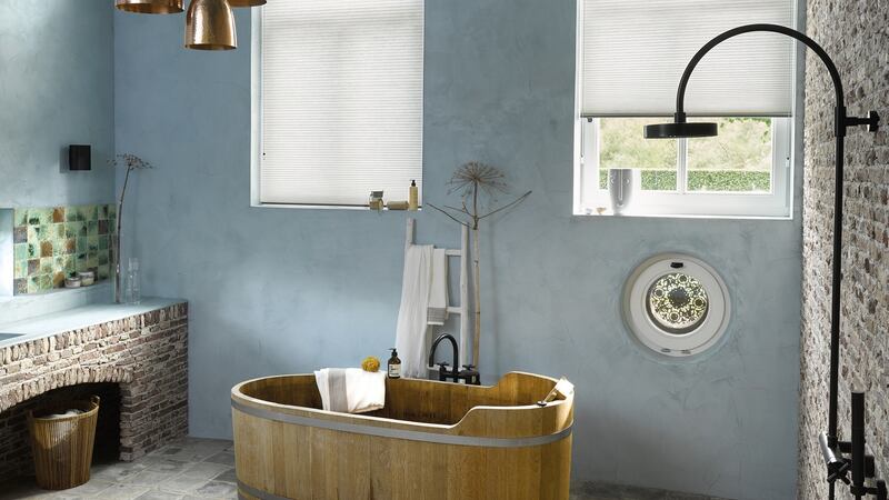 Elan basket blinds from Luxaflex
