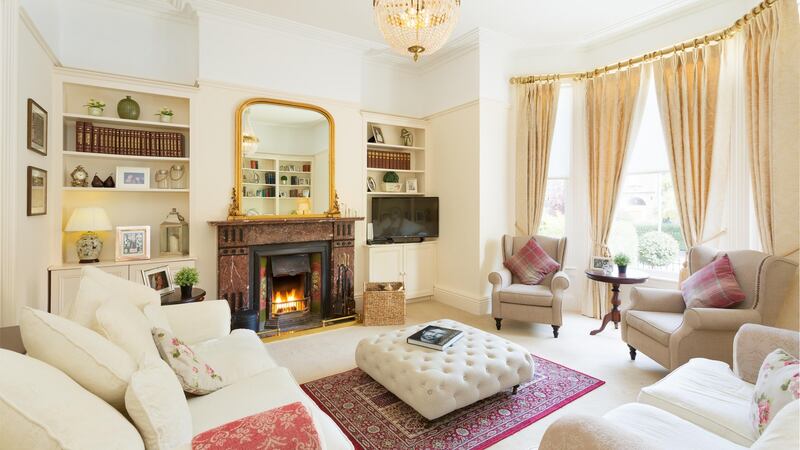 The family room at 66 Brighton Road