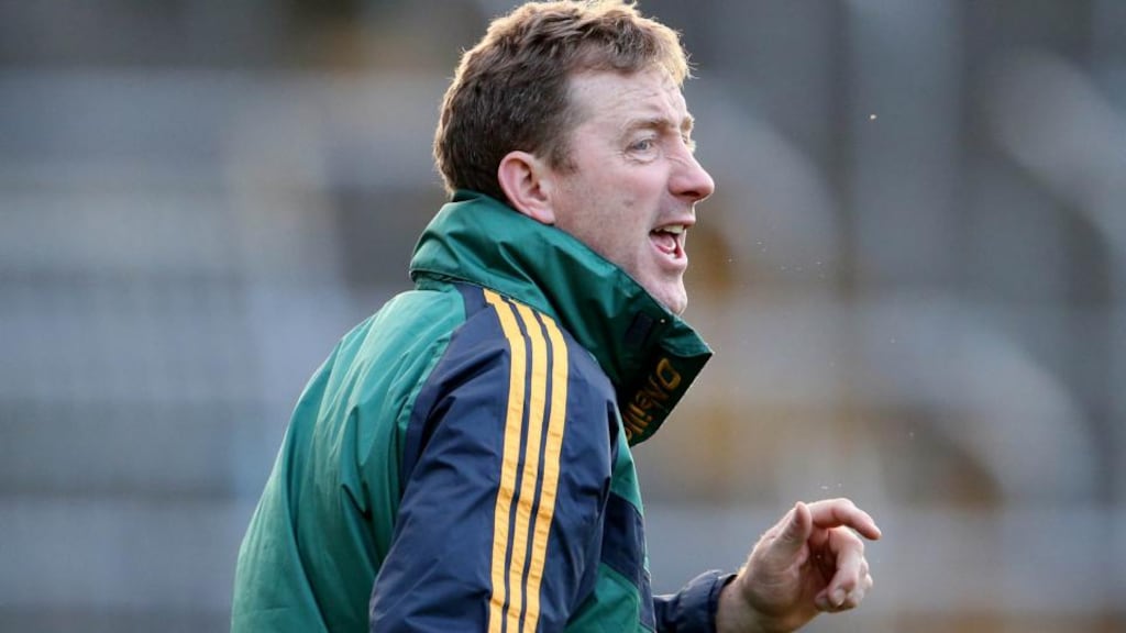 Offaly hurling manager Brian Whelahan says the Sky deal is a very brave step by the GAA. Photograph: Inpho