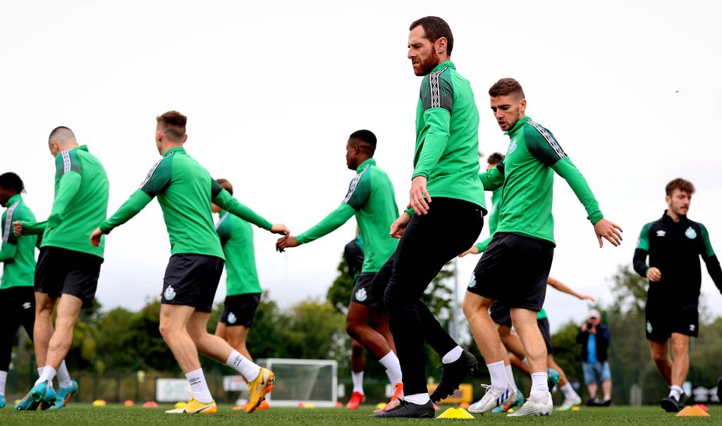 Shamrock Rovers' first leg qualifier against Shkupi (North Macedonia) kicks off at 8pm in Tallaght stadium. Photograph: Ryan Byrne/Inpho