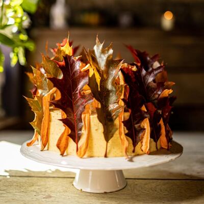 A carrot cake made with dehydrated bog carrots from Connemara made by Jess Murphy